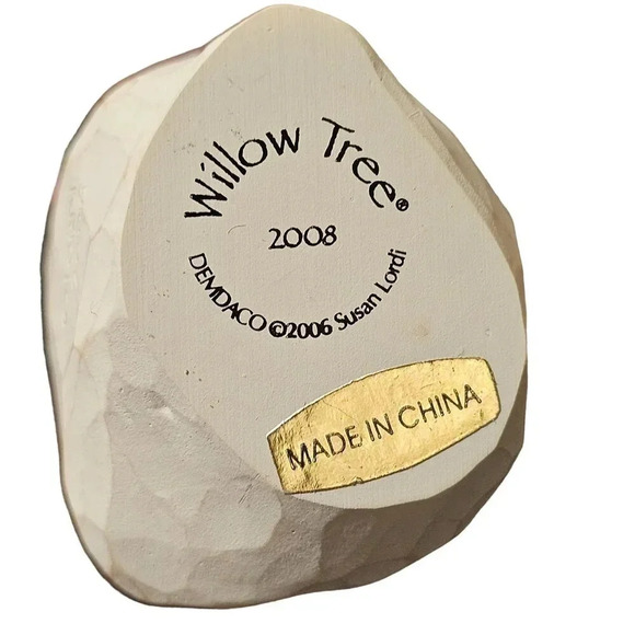 Willow Tree 2008 Demdaco 4 in Angel Christmas Ornament Figurine Susan Lordi  EUC - Picture 7 of 8